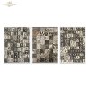 seria Black & White - Czarny & Biały, geometyczne czarno-białe wzory, cyfry, litery*Mulberry Decoupage Paper FPA3009 Black & White Series - Black & White, geometric black and white patterns, numbers, letters*Papel para decoupage Mulberry